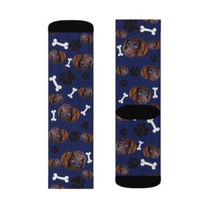 Custom Johnny Woller Sublimation Socks