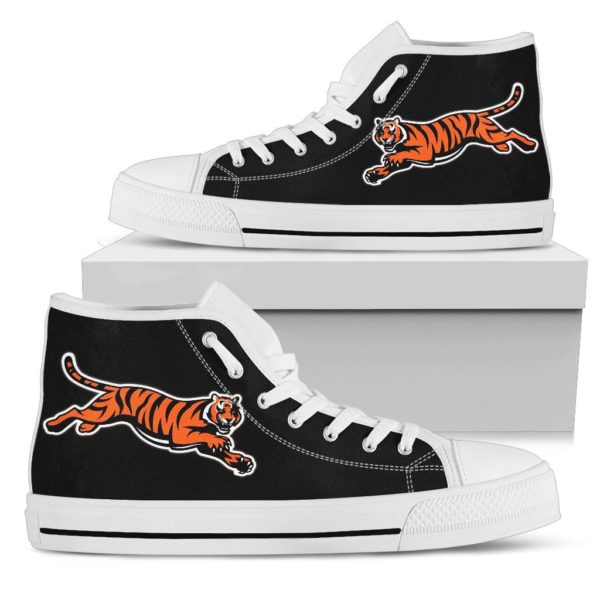 Cincinnati Bengals high top Custom design shoes - Image 9