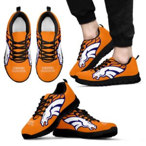 Denver Broncos Fan Custom Unofficial Running Shoes Sneakers Trainers - Ladies Men Kids Gift