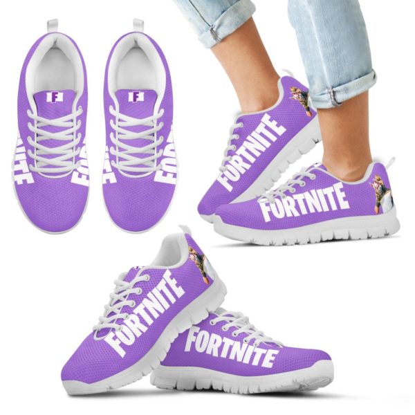 Fortnite Fan Custom Unofficial Running Shoes Sneakers Trainers - Image 6