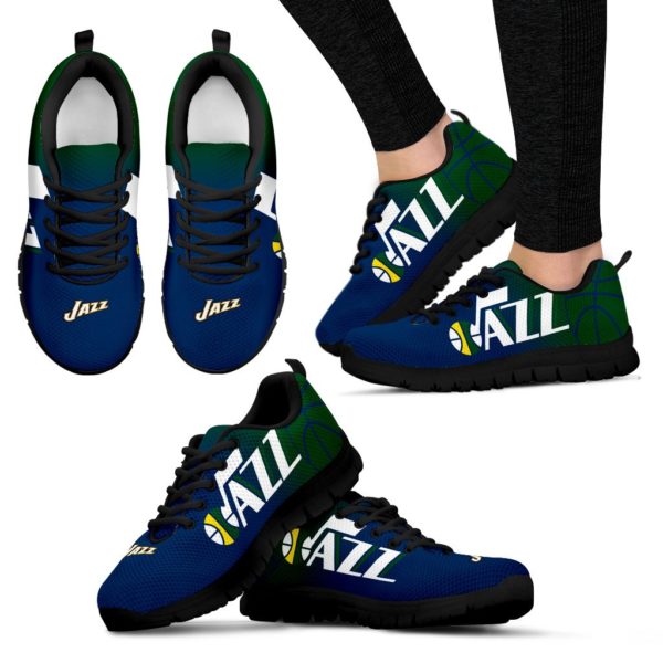 Utah Jazz Fan Custom Unofficial Running Shoes Sneakers Trainers  Ladies Kids Men Gift - Image 3