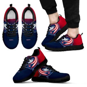 Columbus Blue Jackets Fan Custom Unofficial Running Shoes Sneakers Trainers