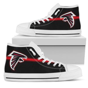 Atlanta Falcons high top custom shoes