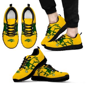 North Dakota State Bison NCAA Fan Custom Unofficial Running Shoes Sneakers Trainers