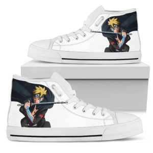 Boruto Uzumaki high top custom shoes