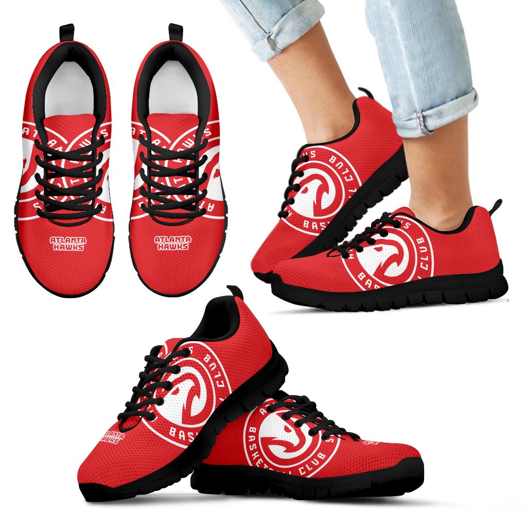 Aatlanta Hawks Fan Custom Unofficial Running Shoes Sneakers Trainers ...