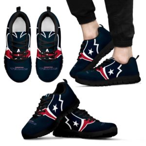 Houston Texans Fan Custom Unofficial Running Shoes Sneakers Trainers - Ladies men Kids Gift