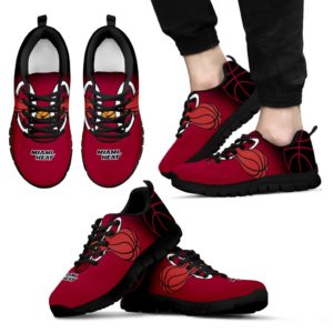 Miami Heat Fan Custom Unofficial Running Shoes Sneakers Trainers  Ladies Kids Men gift