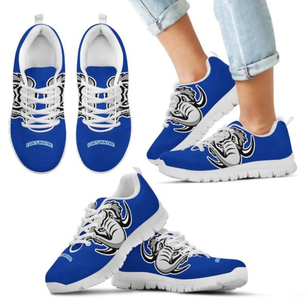 Fort Wayne Mastodons NCAA Fan Custom Unofficial Running Shoes Sneakers Trainers - Image 6