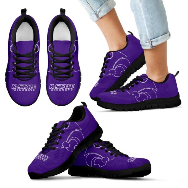 Kansas State Wildcats NCAA Fan Custom Unofficial Running Shoes Sneakers Trainers - Image 5