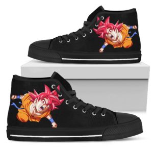 Goku God custom canvas shoes Sneakers anime dragon ball shoes