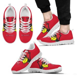 Illinois State Redbirds NCAA Fan Custom Unofficial Running Shoes Sneakers Trainers