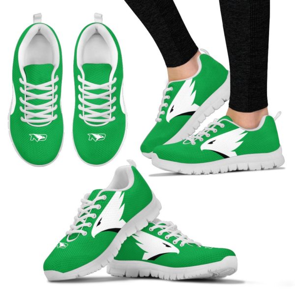 North Dakota Fighting Hawks NCAA Fan Custom Unofficial Running Shoes Sneakers Trainers - Image 4