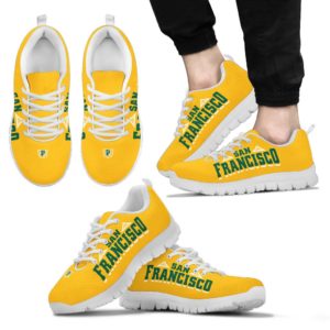 San Francisco Dons NCAA Fan Custom Unofficial Running Shoes Sneakers Trainers