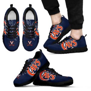 Virginia Cavaliers NCAA Fan Custom Unofficial Running Shoes Sneakers Trainers