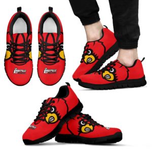 Louisville Cardinals NCAA Fan Custom Unofficial Running Shoes Sneakers Trainers
