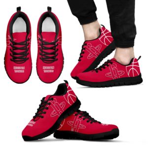 Houston Rockets Fan Custom Unofficial Running Shoes Sneakers Trainers  Ladies Men Kids Gift