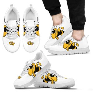 Georgia Tech Yellow Jackets NCAA Fan Custom Unofficial Running Shoes Sneakers Trainers