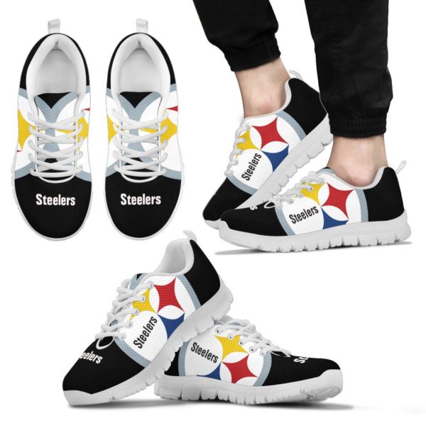 Pittsburgh Steelers Fan Custom Unofficial Running Shoes Sneakers Trainers - Image 2