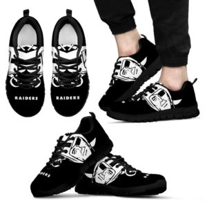 Oakland Raiders Fan Custom Unofficial Running Shoes Sneakers Trainers
