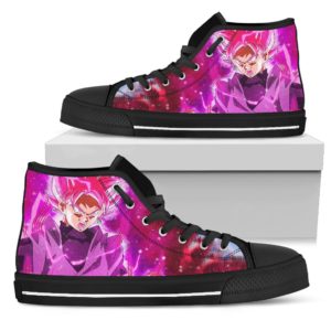 Goku Black Rose God custom canvas shoes Sneakers anime dragon ball