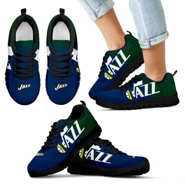 Utah Jazz Fan Custom Unofficial Running Shoes Sneakers Trainers  Ladies Kids Men Gift - Image 5