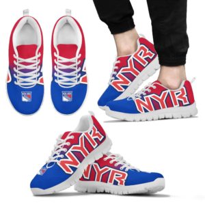 New York Rangers Fan Custom Unofficial Running Shoes Sneakers Trainers