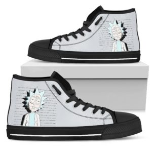 Rick and Morty custom canvas shoes Rick Jail