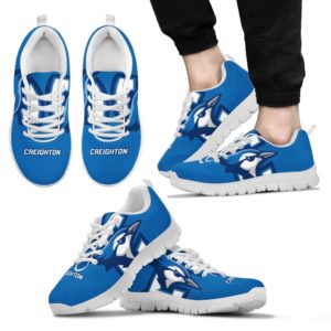 Creighton Bluejays NCAA Fan Custom Unofficial Running Shoes Sneakers Trainers