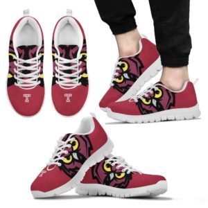 Temple Owls NCAA Fan Custom Unofficial Running Shoes Sneakers Trainers