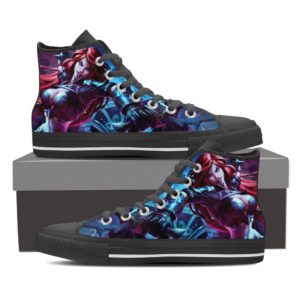 Katarina League of legends custom canvas shoes