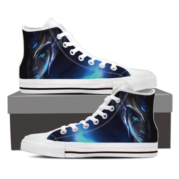 Morgana League of legends custom canvas shoes - Image 2