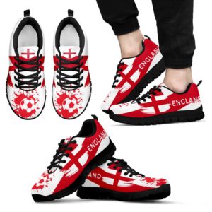 England World Cup Special Fan Custom Unofficial Running Shoes Sneakers Trainers