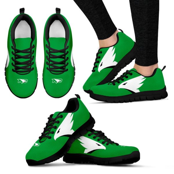 North Dakota Fighting Hawks NCAA Fan Custom Unofficial Running Shoes Sneakers Trainers - Image 3