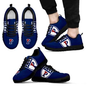 Penn Quakers NCAA Fan Custom Unofficial Running Shoes Sneakers Trainers