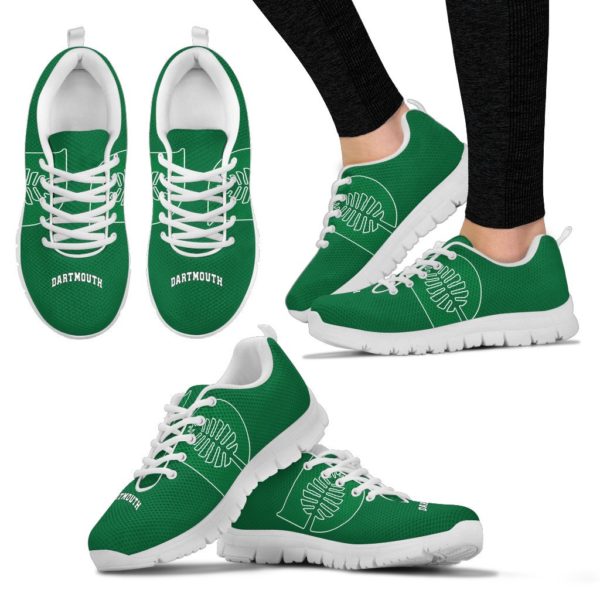 Dartmouth Big Green NCAA Custom Fan Unofficial Running Shoes Sneakers Trainers - Image 4