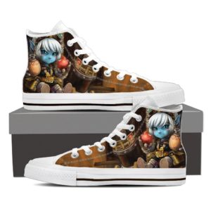 League of legends Tristana custom canvas shoes