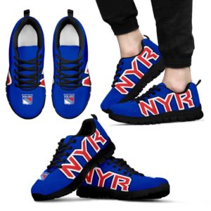 New York Rangers Full Blue Fan Custom Unofficial Running Shoes Sneakers Trainers