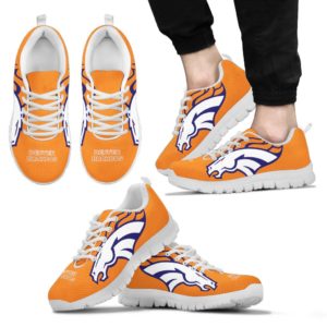 Denver Broncos Fan Custom Unofficial Running Shoes Sneakers Trainers - Ladies Men Kids Gift