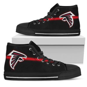 Atlanta Falcons high top custom shoes