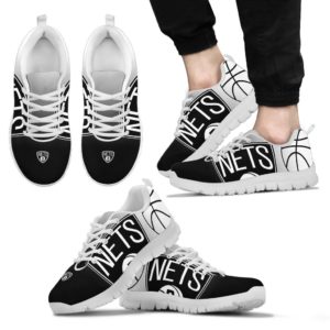 Brooklyn Nets Fan Custom Unofficial Running Shoes Sneakers Trainers