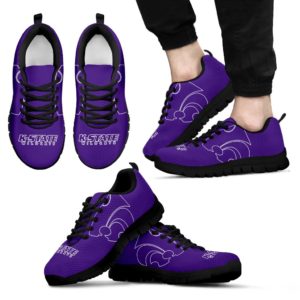 Kansas State Wildcats NCAA Fan Custom Unofficial Running Shoes Sneakers Trainers