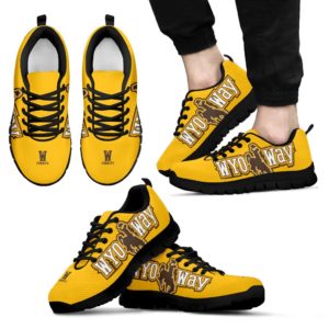 University of Wyoming Cowboys NCAA Fan Custom Unofficial Running Shoes Sneakers Trainers