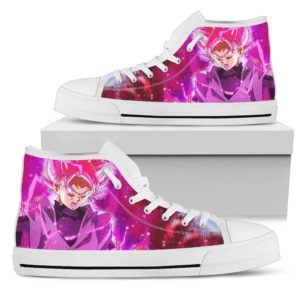 Goku Black Rose God custom canvas shoes Sneakers anime dragon ball