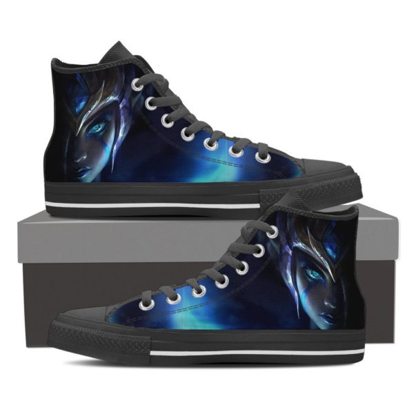 Morgana League of legends custom canvas shoes