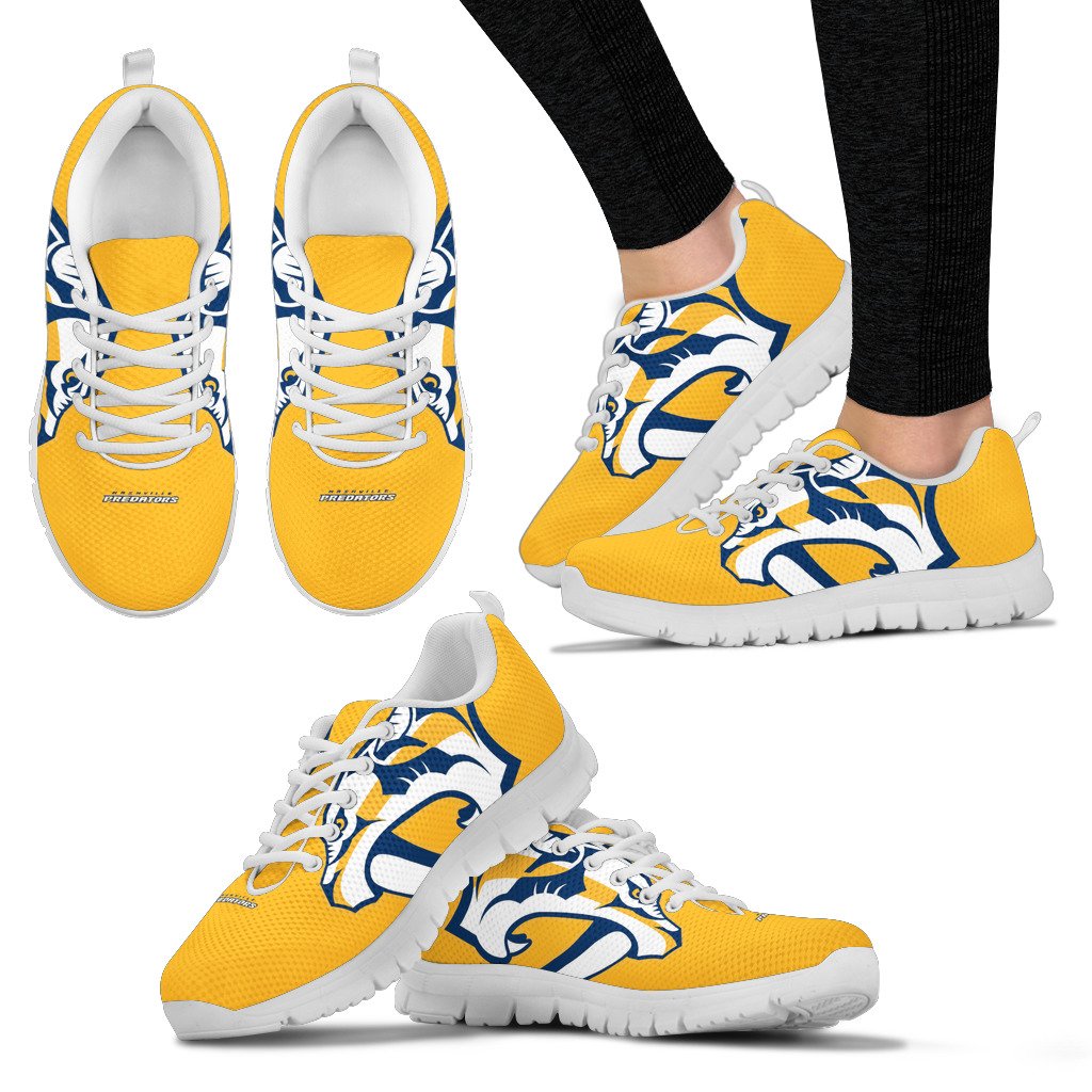 Nashville Predators Fan Custom Unofficial Running Shoes Sneakers ...