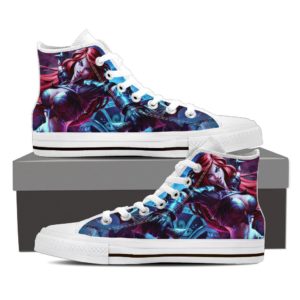 Katarina League of legends custom canvas shoes