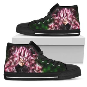 Goku Black Rose God custom canvas shoes Sneakers anime dragon ball