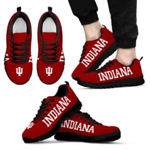 Indiana Hoosiers IU NCAA Fan Custom Unofficial Running Shoes Sneakers Trainer