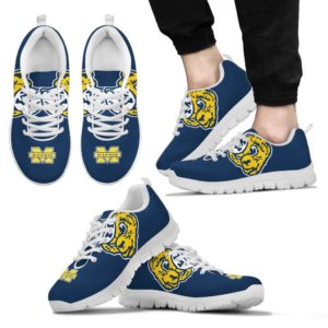 Michigan Wolverines NCAA Fan Custom Unofficial Running Shoes Sneakers Trainers